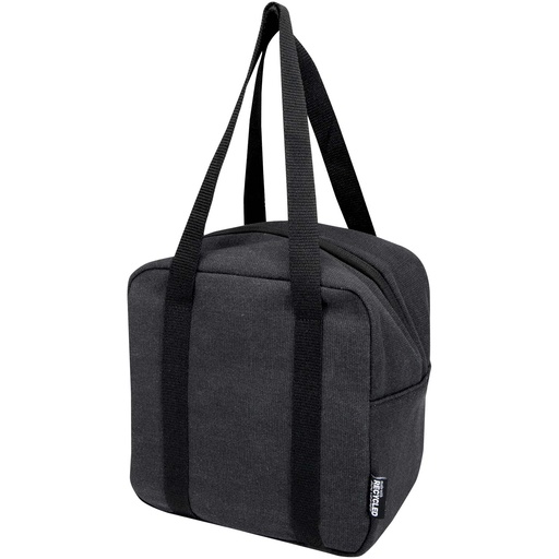 Recanvas torba termiczna na lunch z certyfikatem GRS z recyklingu, 5 l 130126 - Czarny