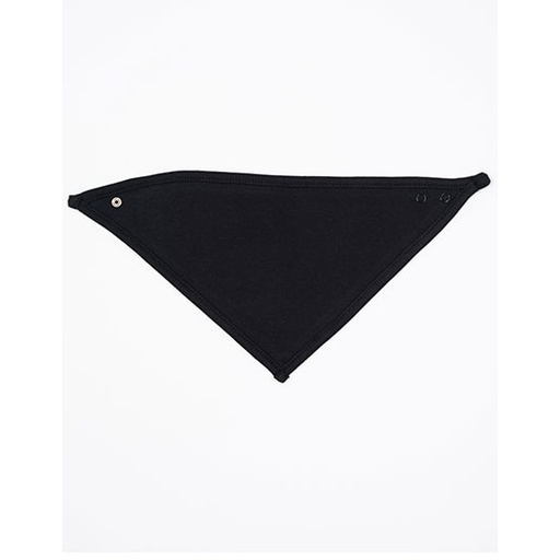Śliniak Bandana Organiczna Bawełna BZ23 - White & Black