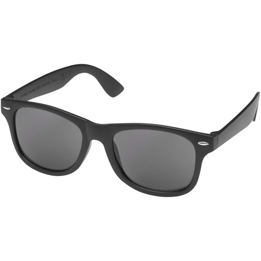 Okulary przeciwsłoneczne z plastiku PET z recyklingu Sun Ray 127004 - Czarny