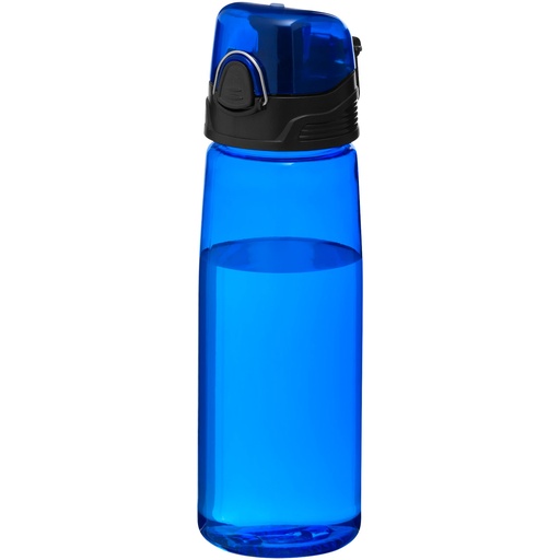 Bidon sportowy Capri 100313 - Przezroczysty niebieski