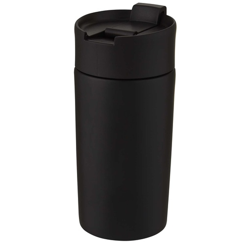 Kubek Jetta izolowany próżniowo i powlekany miedzią o pojemności 330 ml 100689 - Czarny