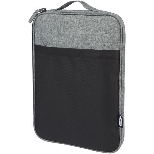 Reclaim 14-calowe etui na laptopa, dwa kolory, z recyklingu z certyfikatem GRS, 2,5 l 120654 - Czarno-melanż szary