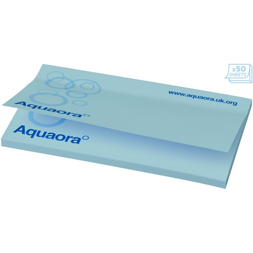 Karteczki samoprzylepne Sticky-Mate® 127x75 21096011 - Jasny niebieski