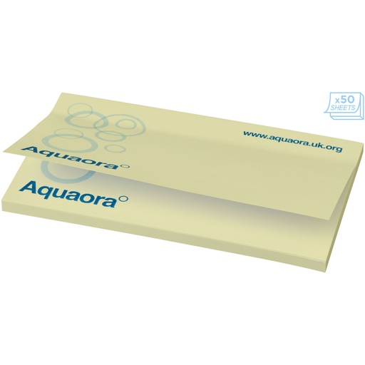 Karteczki samoprzylepne Sticky-Mate® 127x75 21096022 - Jasny żółty