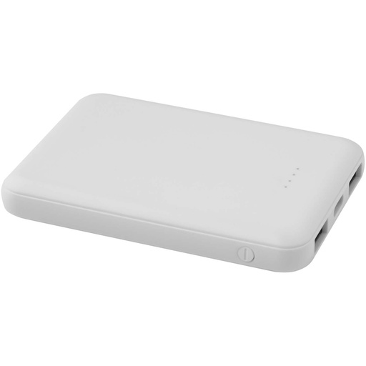 Asama powerbank o pojemności 5000 mAh Type-C z tworzyw sztucznych pochodzących z recyklingu 124383 - Biały