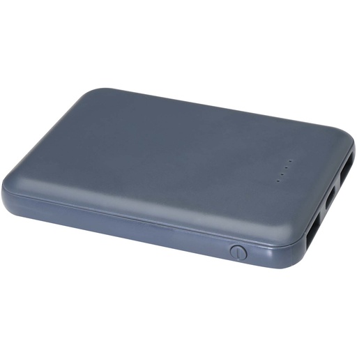 Asama powerbank o pojemności 5000 mAh Type-C z tworzyw sztucznych pochodzących z recyklingu 124383 - Szaroniebieski