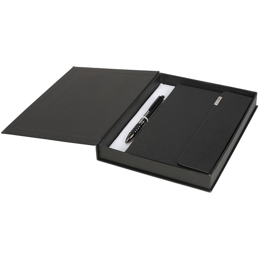 Zestaw upominkowy z notesem Tactical 107111 - Czarny