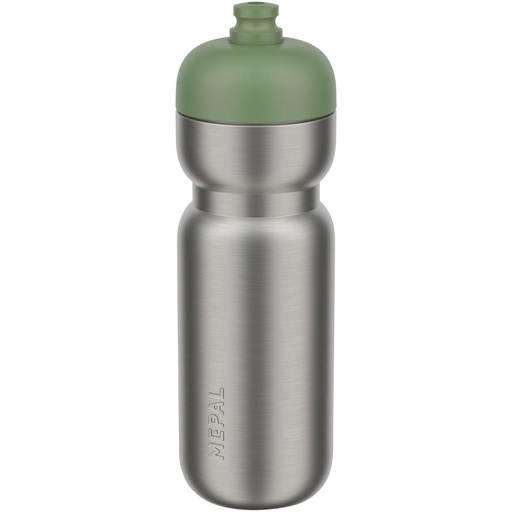Mepal Pull butelka sportowa ze stali nierdzewnej o pojemności 800 ml 100911 - Zielony mech
