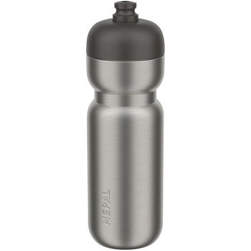 Mepal Pull butelka sportowa ze stali nierdzewnej o pojemności 800 ml 100911 - Czarny