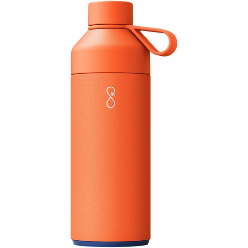 Big Ocean Bottle izolowany próżniowo bidon na wodę o pojemności 1000 ml 100753 - Słoneczny pomarańczowy
