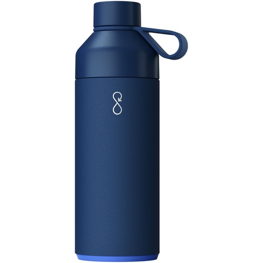 Big Ocean Bottle izolowany próżniowo bidon na wodę o pojemności 1000 ml 100753 - Oceaniczny niebieski