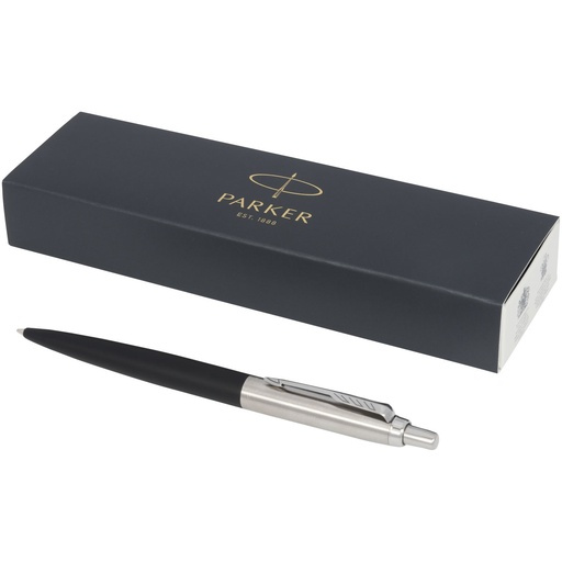 Matowy długopis Jotter XL z chromowanym wykończeniem 107327 - Czarny
