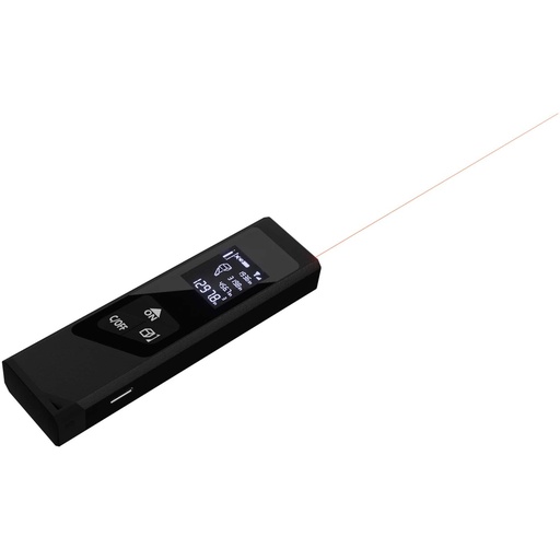 SCX.design T05 mini telemetr laserowy 2PX136 - Czarny