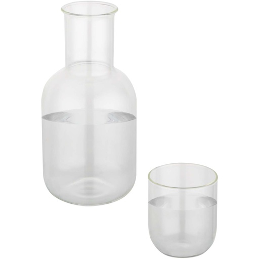 Amelie zestaw szklanej karafki i szklanek 126395 - Przezroczysty