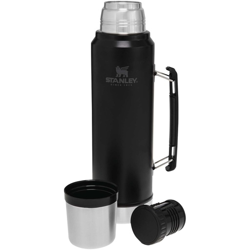 Stanley Classic butelka o pojemności 1000 ml 100827 - Matowy czarny