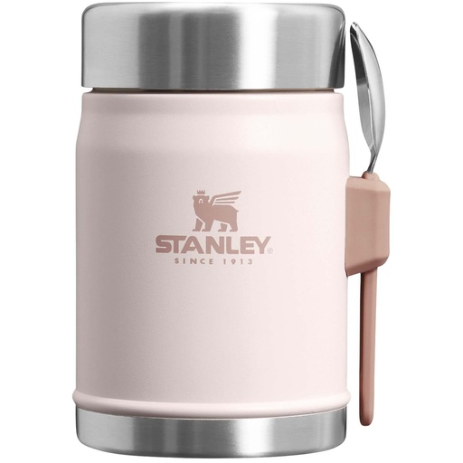 Słoik na żywność Stanley Legendary z łyżko-widelcem, o pojemności 400 ml 100881 - Jasny różowy