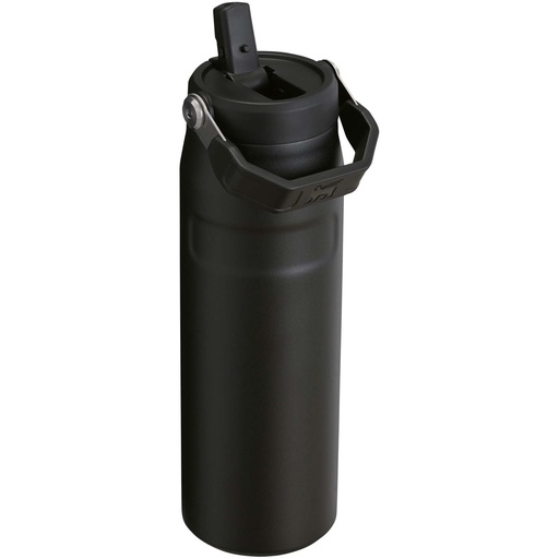 Butelka na wodę Stanley IceFlow™ 2.0 o pojemności 700 ml ze słomką 100885 - Czarny