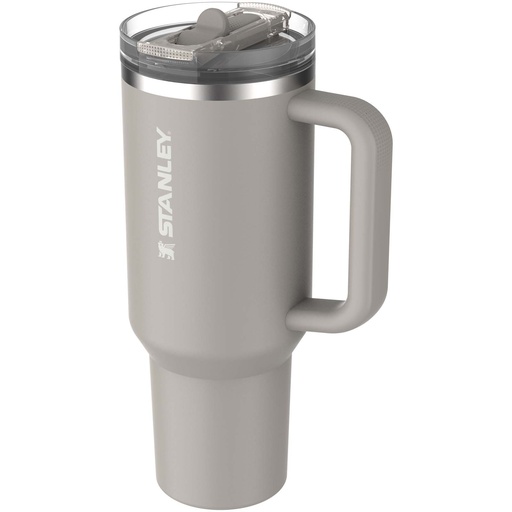 Stanley Quencher® ProTour 1180 ml termoizolowany kubek ze słomką, wykonany z recyklingowanej stali nierdzewnej 100979 - Szary