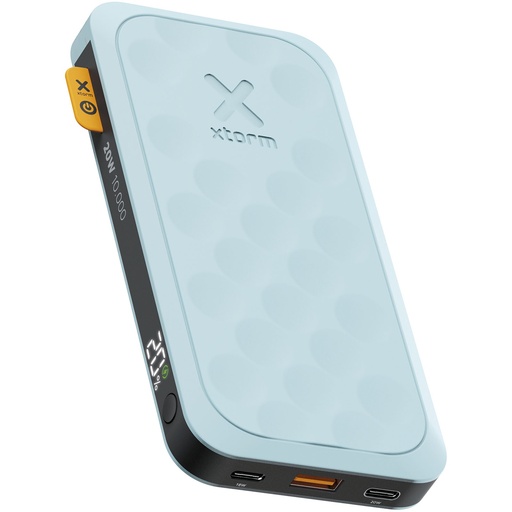 Seria Xtorm FS510 Fuel powerbank o pojemności 10 000 mAh i mocy 20 W 124398 - Turkusowy niebieski