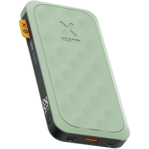 Seria Xtorm FS510 Fuel powerbank o pojemności 10 000 mAh i mocy 20 W 124398 - Szałwiowy zielony