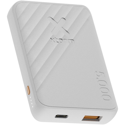 Xtorm XG205 Go2 powerbank 12 W 5000 mAh z szybkim ładowaniem 124409 - Biały