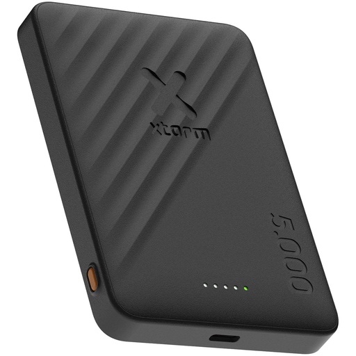Xtorm Go2 powerbank o mocy 15 W i pojemności 5000 mAh z szybkim ładowaniem 124602 - Czarny