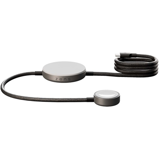 Zens Pro 2 podwójny kabel ładujący o mocy 15 W 120823 - Czarny