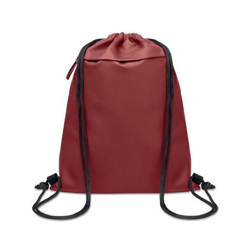 Worek ze sznurkiem 600D RPET MO2639-02 - burgund