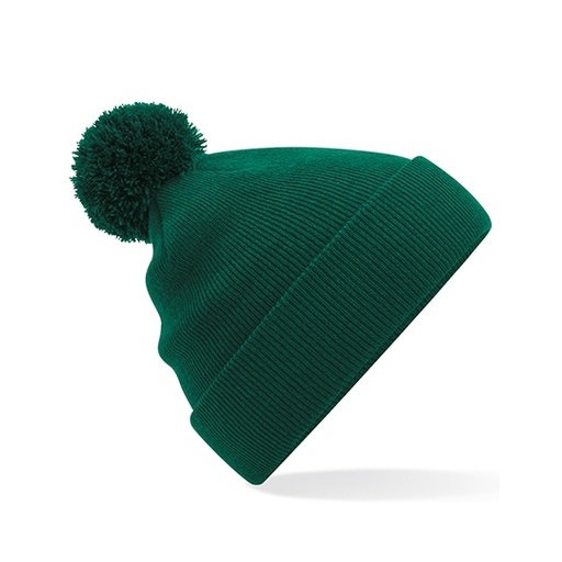 Czapka z Pomponem Akryl Soft-Touch CB426 - Bottle Green