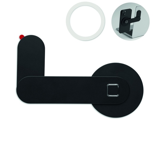 Magnetyczny uchwyt na telefon MO3160-03 - czarny