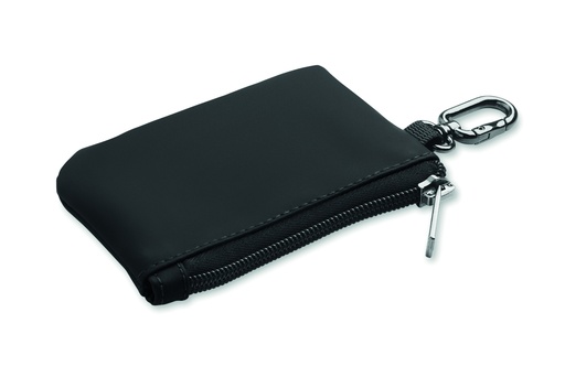 Etui PU na klucze karabińczyk MO3161-03 - czarny