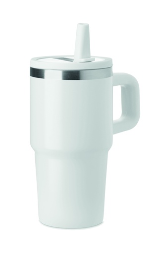 Kubek dwuścienny 500 ml MO3170-06 - bialy