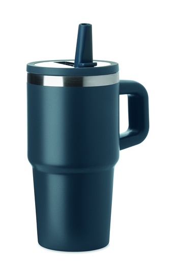 Kubek dwuścienny 500 ml MO3170-85 - francuski granat