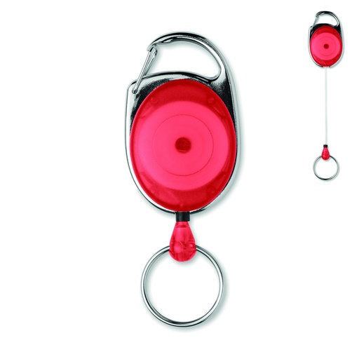 Wysuwany brelok MO3200-05 - czerwony