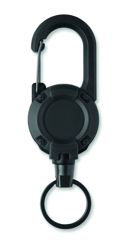 Wysuwany brelok MO3204-03 - czarny