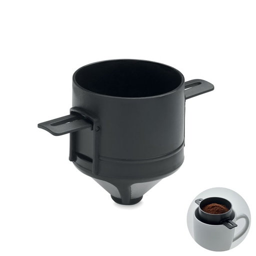 Filtr do kawy wielokrotnego użytku MO3237-03 - czarny