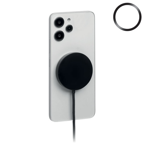 Magnetyczna ładowarka bezprzewodow MO3239-03 - czarny