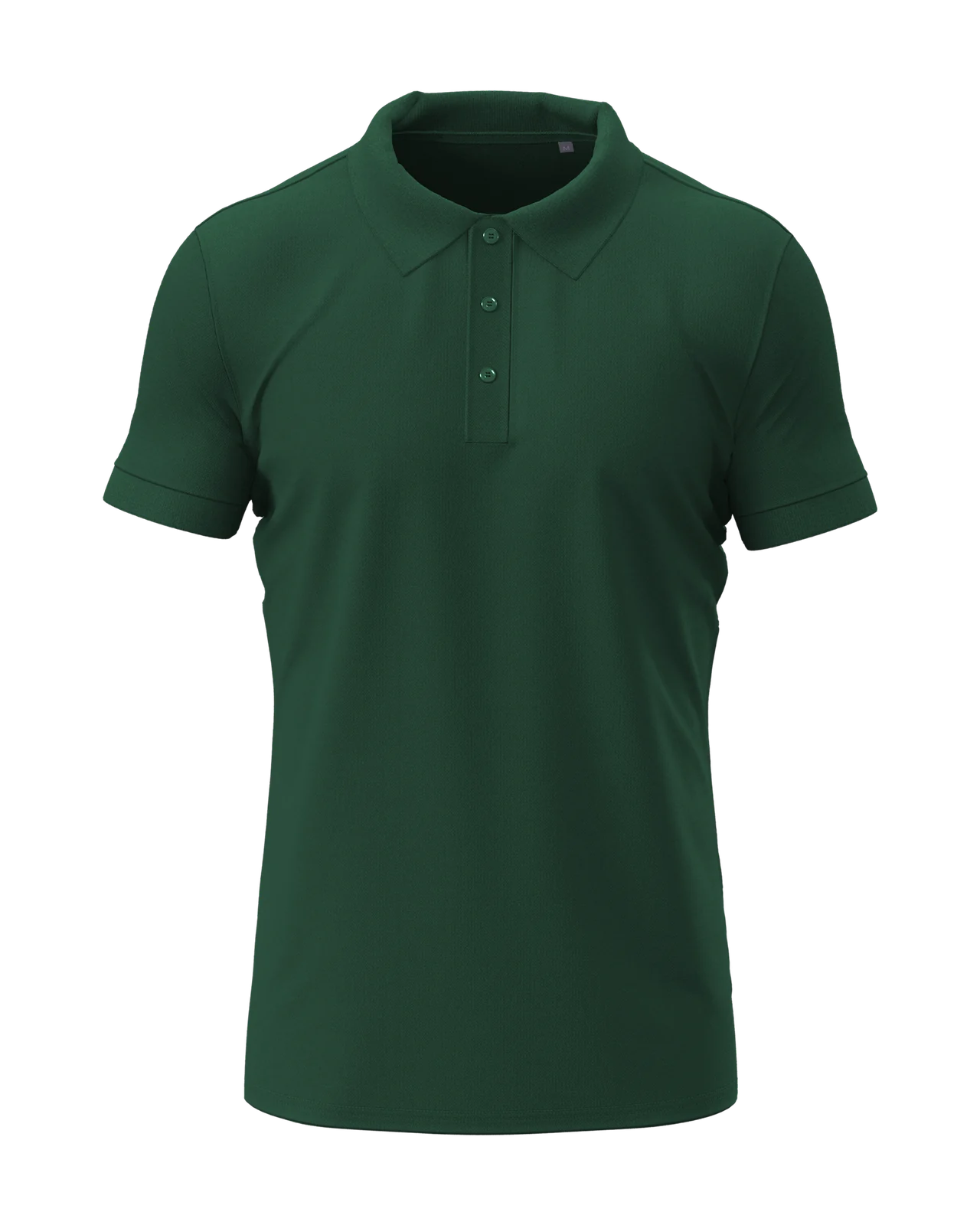 Koszulka Polo Meska Stretch S9640 - Bottle Green