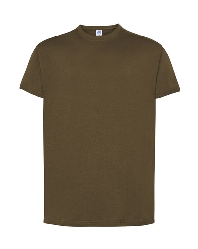 Koszulka Klasyczna Bawelniana JHK150 - Forest Green