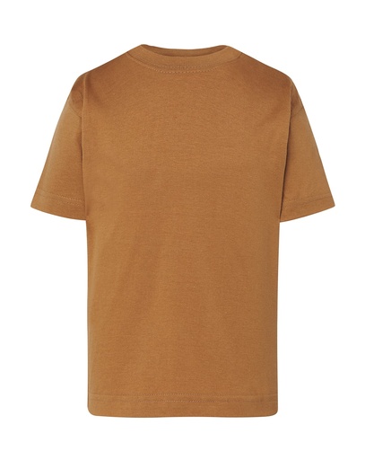T-Shirt Dzieciecy Klasyczny Bawelniany JHK150K - Brown