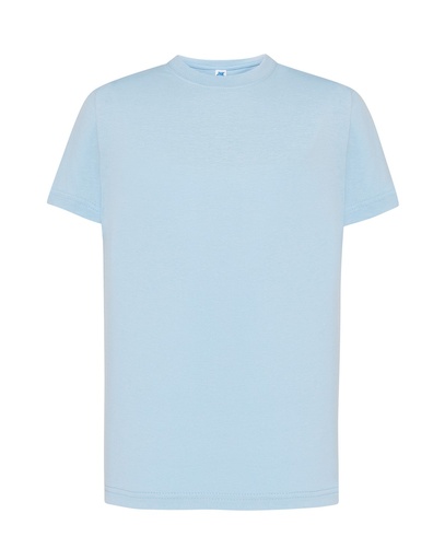 T-shirt Dziecięcy Premium Bawełniany TSRK 190 - Sky Blue