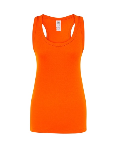 T-shirt Damski Slim Bawełniany TSUL ARB - Orange