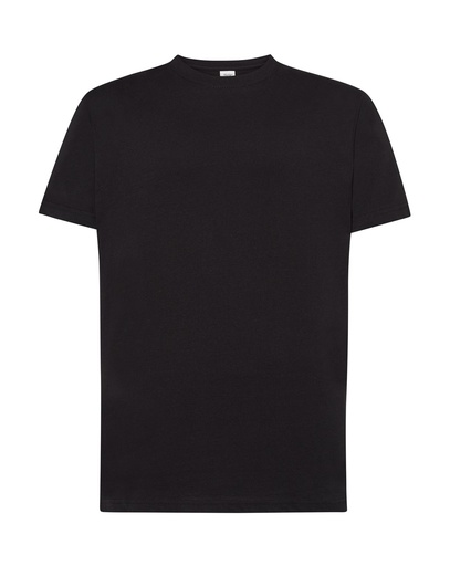 T-shirt Slim Bawełniany TSUA 150 - Black