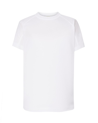 T-shirt Dziecięcy Sportowy Poliestrowy SPORT KID - White