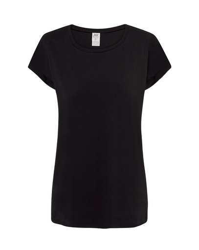 T-shirt Damski Bawełniany TSUL TBG - Black