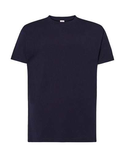T-shirt Slim Bawełniany TSUA 150 - Navy