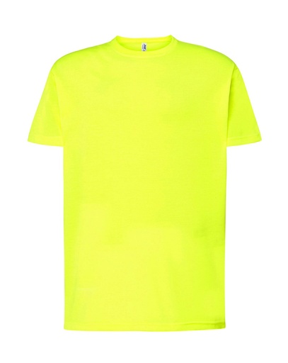 Koszulka Klasyczna Bawelniana JHK150 - Gold Fluor