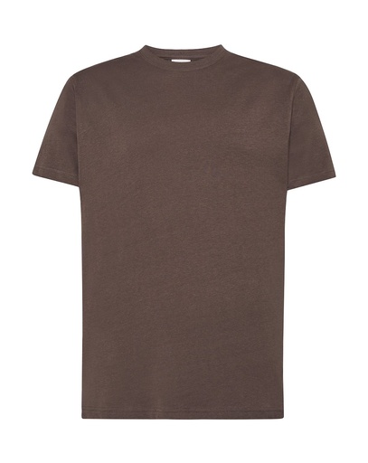 T-shirt Slim Bawełniany TSUA 150 - Graphite