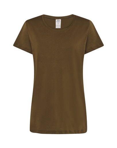 T-shirt Damski Bawełniany TSUL PLM - Khaki