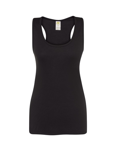 T-shirt Damski Slim Sportowy Poliestrowy SPORT ARBL - Black